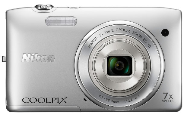 Máy ảnh giá rẻ Coolpix S3500 của Nikon được thiết kế đẹp mắt 