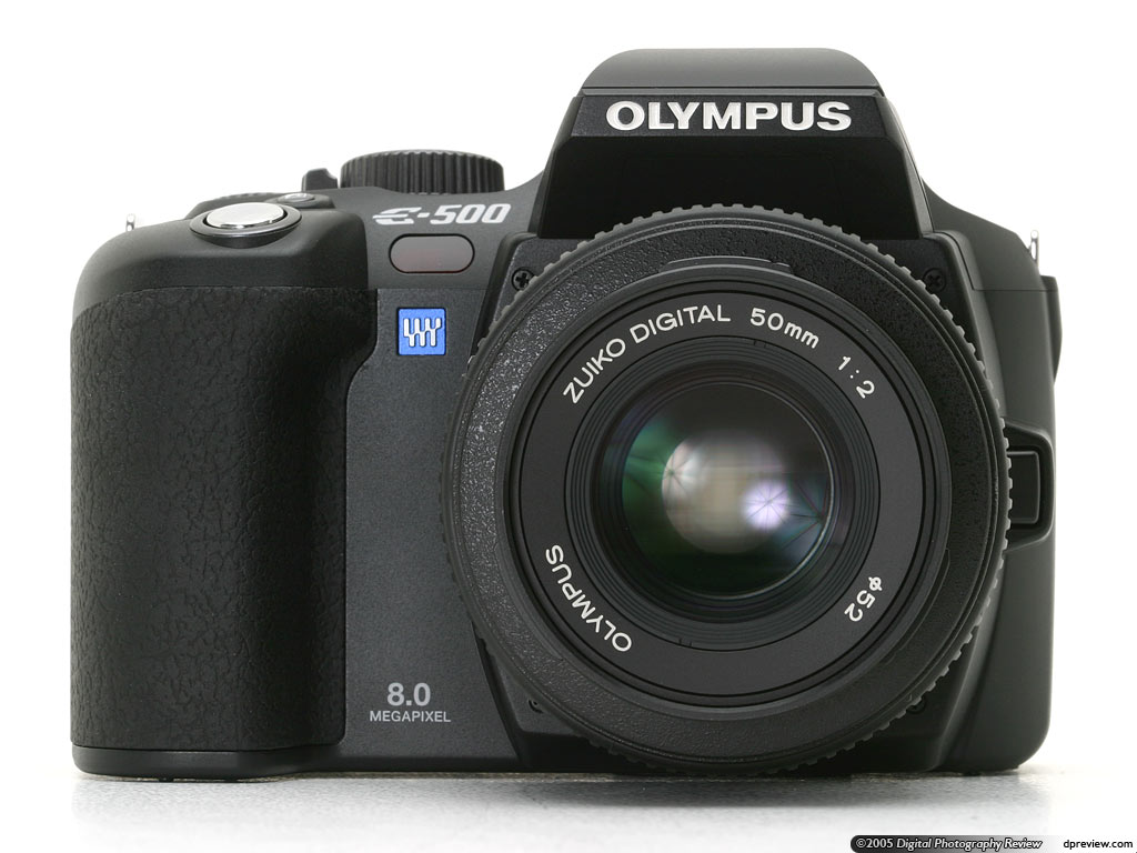 Olympus E 500 được đánh giá là sản phẩm ống kính rời DSLR công nghệ cao