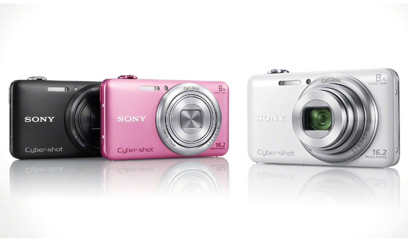 Máy ảnh Sony DSC Wx200 có 3 màu đen, trắng và hồng đẹp mắt