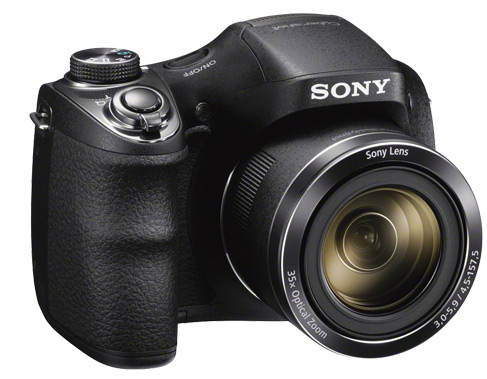 Mẫu máy ảnh giá rẻ Sony Cybershot H300 sở hữu thiết kế đẹp mắt