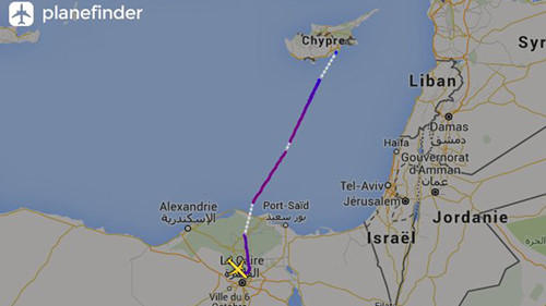 Máy bay A320 của hãng EgyptAir bị không tặc khống chế ngày 29.3 và phải đáp xuống Đảo Cyprus