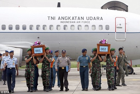 Toàn bố hành khách và phi hành đoàn trên chiếc máy bay QZ8501 đã thiệt mạng