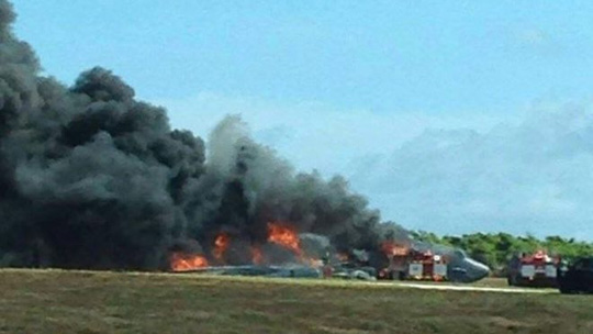 Đây không phải lần đầu tiên xảy ra tai nạn máy bay B-52 bị rơi trên đảo Guam
