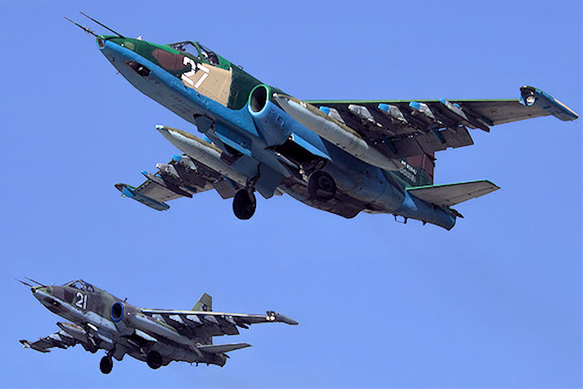 Đồng loạt 110 máy bay chiến đấu của Nga đã tham gia tập trận 