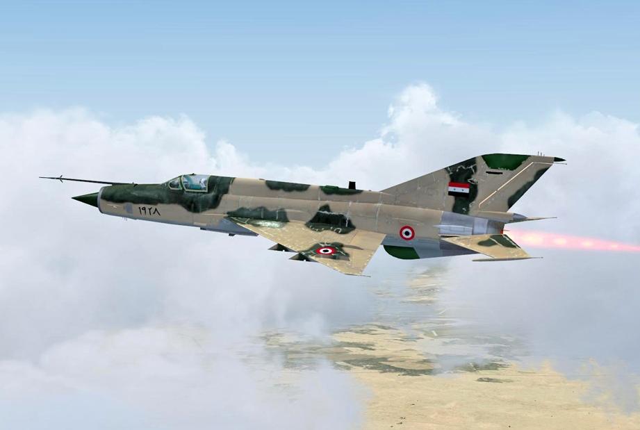 Máy bay chiến đấu 'lão thành' MiG-21 của Syria vẫn tham gia không kích IS
