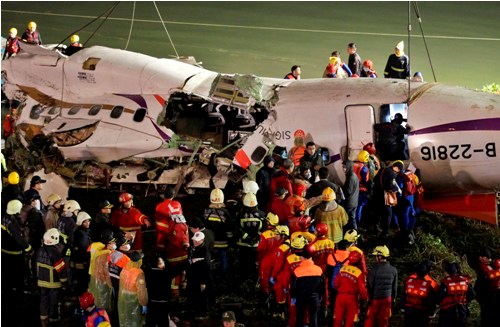 Cháy động cơ được cho là một trong những nguyên nhân dẫn đến vụ máy bay Đài Loan rơi