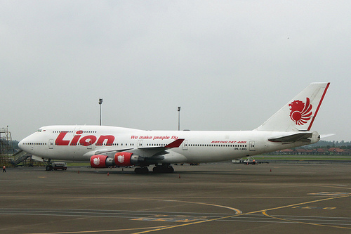 Một máy bay Boieng của hãng hàng không Lion Air, Indonesia