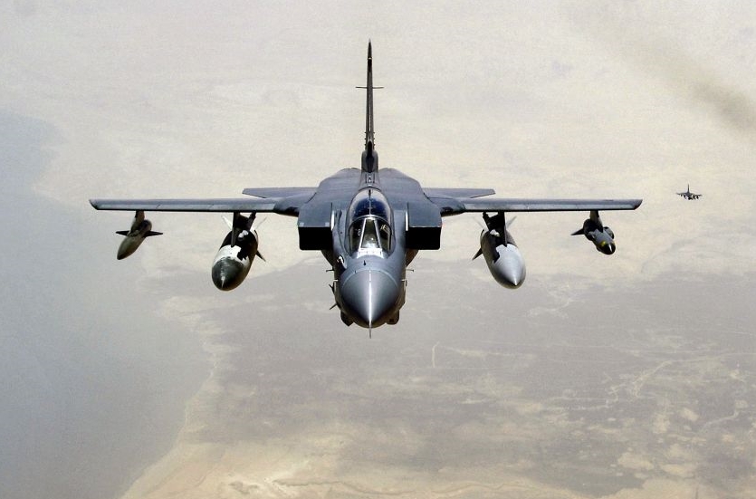 Mới đây, máy bay ném bom Tornado thuộc Không quân Hoàng gia Anh đã tham gia không kích IS tại Syria