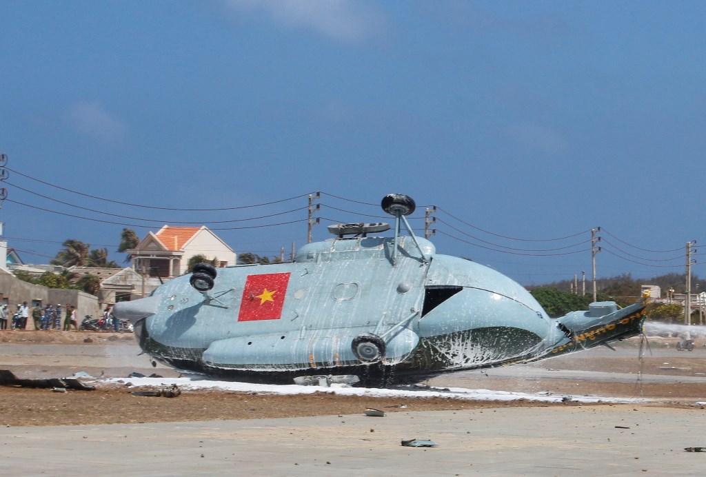 Vào tháng trước từng có một vụ rơi máy bay ở đảo Phú Quý, Bình Thuận