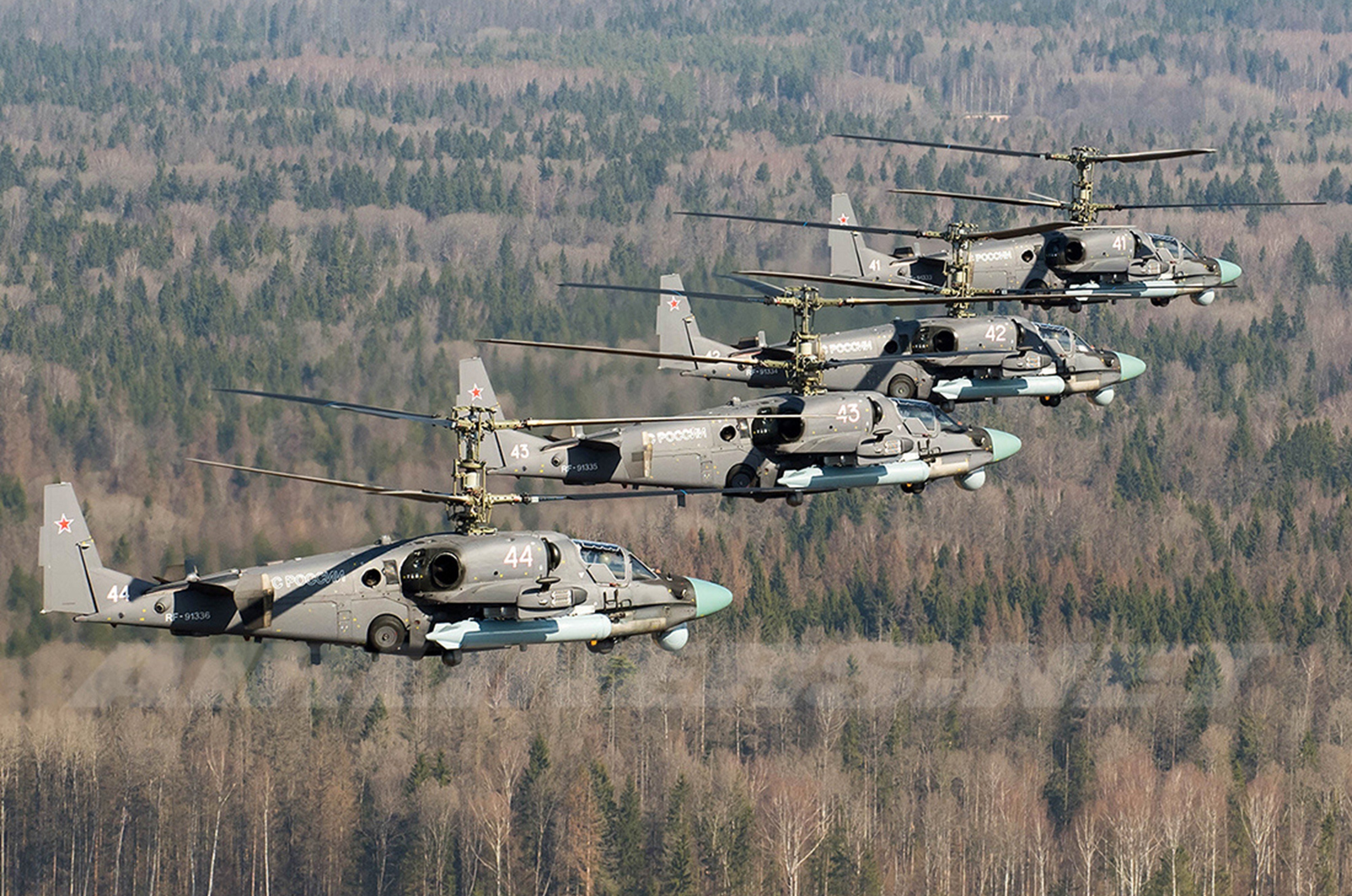 Trực thăng tấn công Ka-52 Alligator sẽ đến Syria trong vài ngày tới