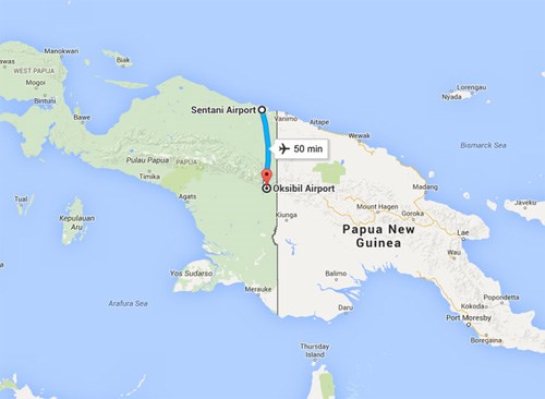 Đã phát hiện máy bay Indonesia rơi ở vùng núi tỉnh Papua