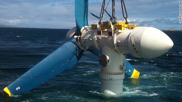 Các tuabin đặt dưới biển sẽ ít bị thời tiết ảnh hưởng hơn so với các máy phát điện sức gió thông thường