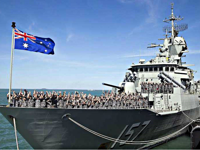 Australia từng để ngỏ khả năng đưa tàu vào tuần tra Biển Đông