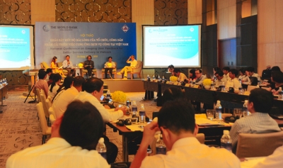 Hội thảo khảo sát mức độ hài lòng của người dân về chất lượng cung ứng dịch vụ công ở Việt Nam