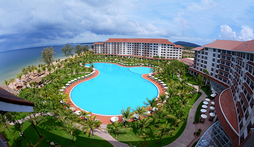 Khách sạn Vinperl Phú Quốc, một trong những công trình xây dựng sử dụng dầm sàn dự ứng lực đảm bảo chất lượng