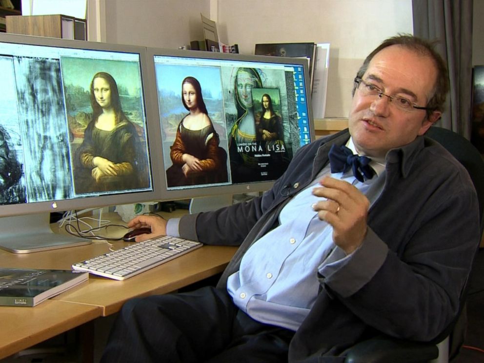 Kỹ sư người Pháp Pascal Cotte đã nghiên cứu bức họa Nàng Mona Lisa từ năm 2004