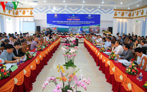 Hội thảo phát triển nông nghiệp ở Tây Nguyên