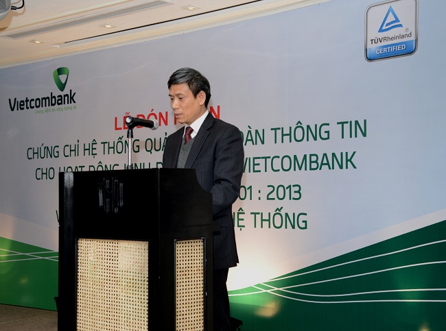 Ngân hàng Vietcombank thành công với hệ thống quản lý dịch vụ, phục vụ khách hàng