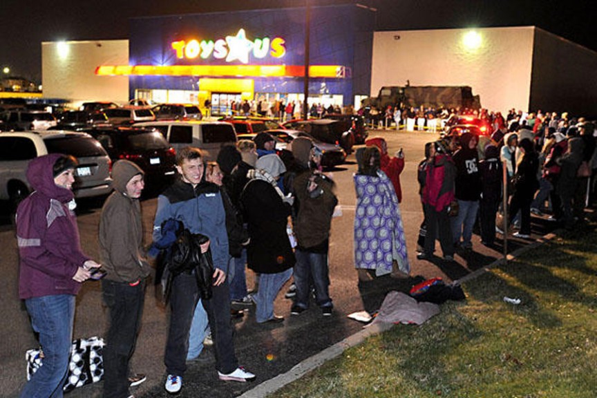 Trong ngày hội mua sắm Black Friday năm 2008, đã xảy ra một vụ đấu súng kinh hoàng