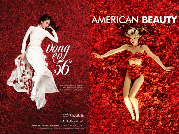 Poster phim tiền tỷ của Ngọc Trinh có nhiều điểm tương đồng với phim Hollywood