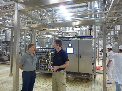 Nhà máy sữa hiện đại tại Bình Dương của Vinamilk