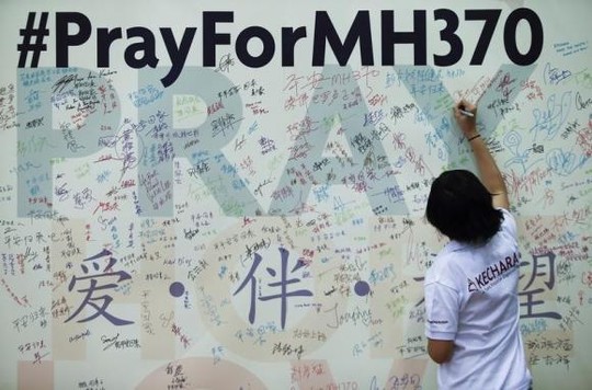 Máy bay Malaysia MH370 mất tích đã hơn 1 năm qua kể từ ngày 8/3/2014