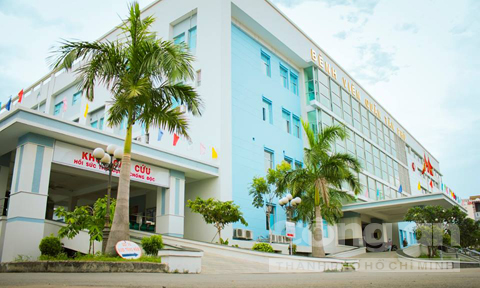 Bệnh viện quận Tân Phú TPHCM, nơi xảy ra vụ việc người nhà bệnh nhân đánh bác sĩ
