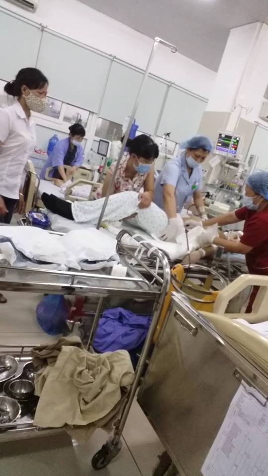Mặc dù được các sĩ ở Bệnh viện Bạch Mai cứu chữa nhưng sản phụ Ánh vẫn không qua khỏi