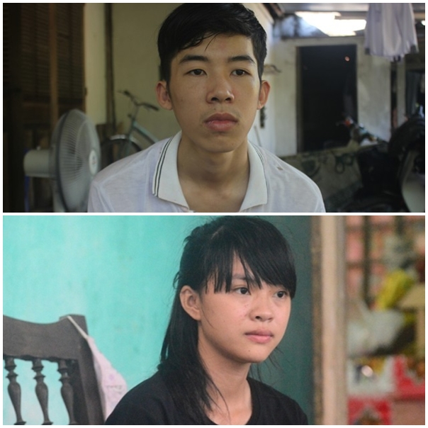 Bùi Kiều Nhi và Nguyễn Đức Ngà đã trúng tuyển vào Học viện Chính trị CAND và Học viện CSND.