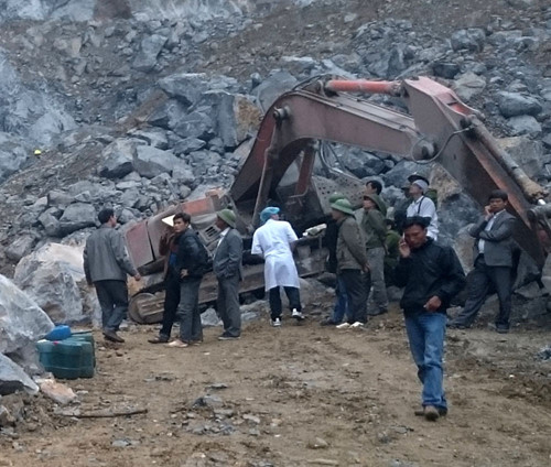 Thảm kịch sập mỏ đá ở Thanh Hóa khiến 8 công nhân thương vong xảy ra không lâu sau tai nạn ngạt khí lò vôi thương tâm