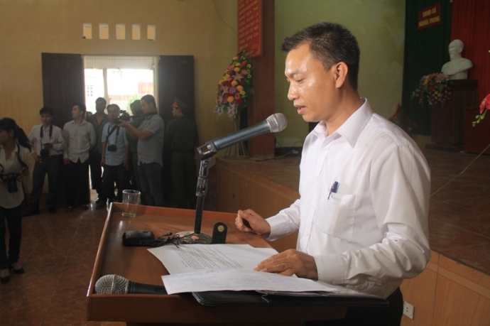 Cán bộ công khai xin lỗi ông Nguyễn Thanh Chấn về vụ án oan chấn động dư luận này