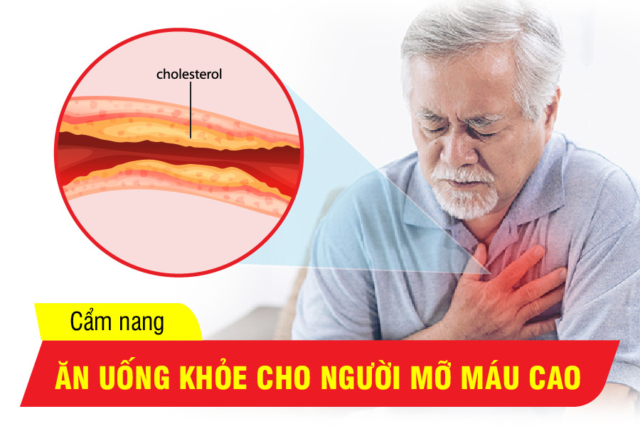 Thực đơn tham khảo cho người mỡ máu cao: Nên – Không nên ăn gì?