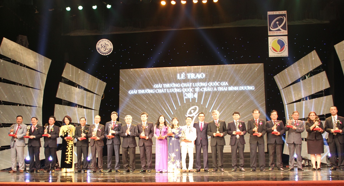 Lễ trao Giải thưởng Chất lượng Quốc gia năm 2014