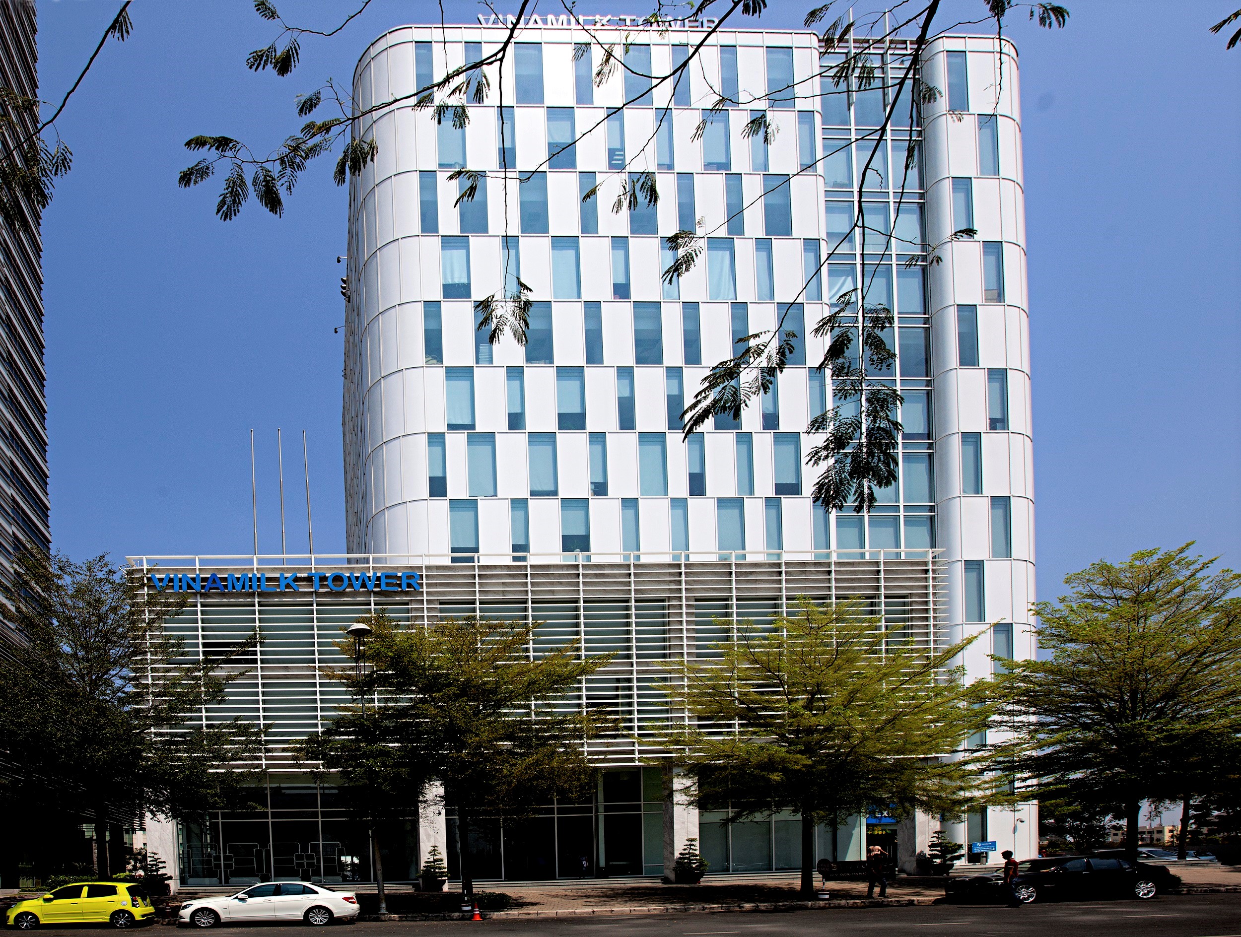 Trụ sở chính Công ty Cổ phần sữa Việt Nam (Vinamilk) tại TP.Hồ Chí Minh.