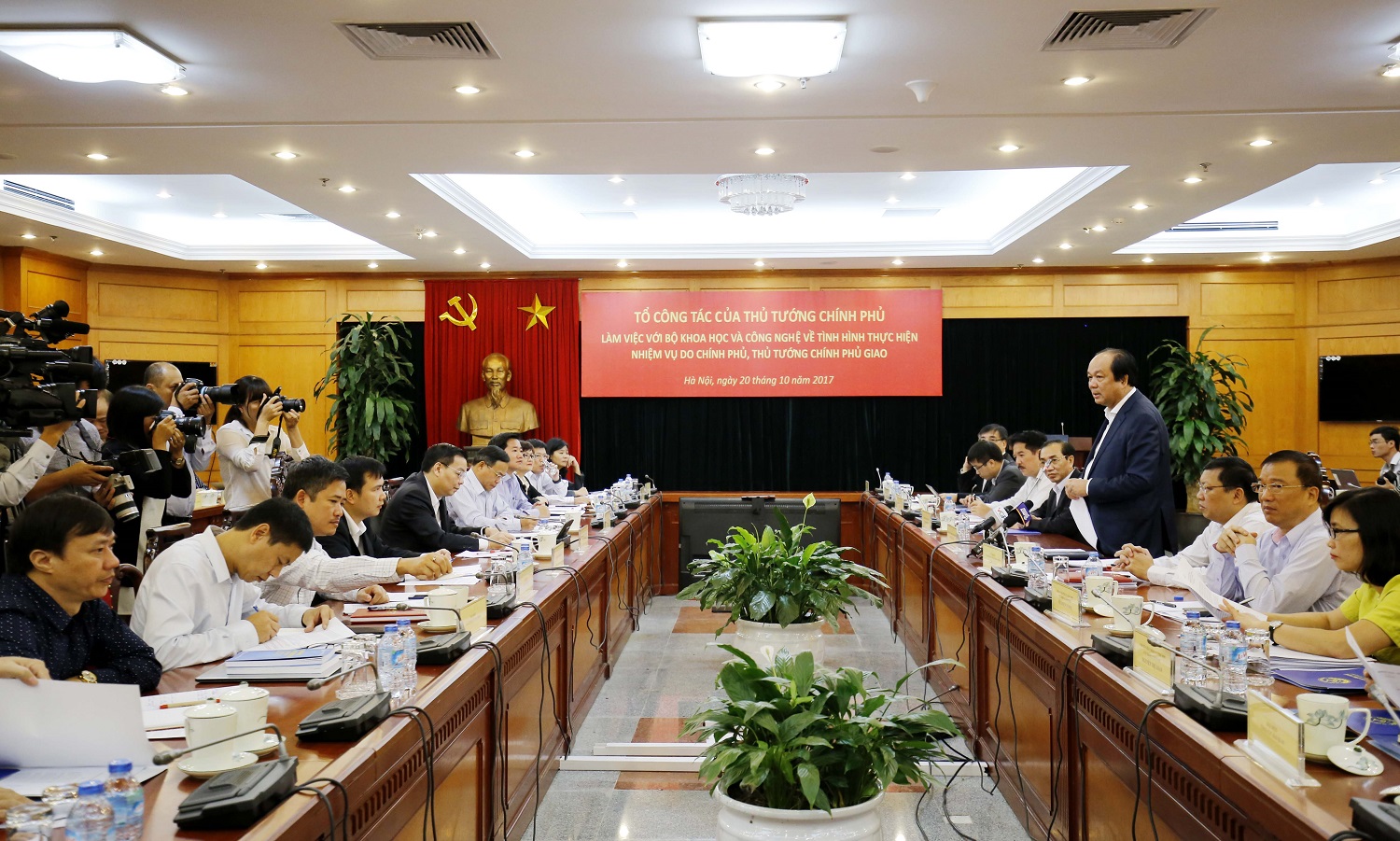  Tổ công tác của Thủ tướng Chính phủ đánh giá cao công t​ác cải cách hành chính tại Bộ KH&CN.