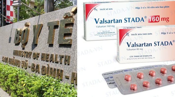 Bộ Y tế đình chỉ lưu hành và thu hồi sản phẩm thuốc có nguyên liệu Valsartan chứa tạp chất nguy cơ gây ung thư của doanh nghiệp Trung Quốc. Ảnh: N.N