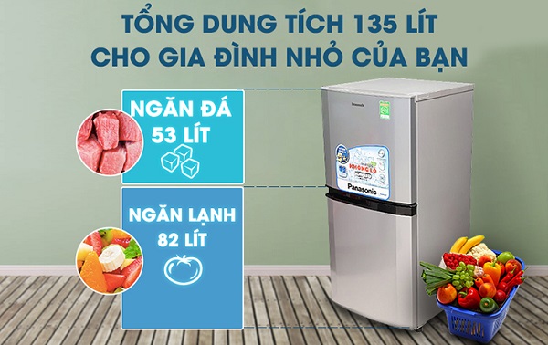  Tủ lạnh 2 ngăn với dung tích nhỏ sẽ tiện dụng và nhiều ưu điểm hơn so với tủ lạnh mini.