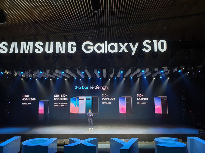 Samsung Galaxy S10 chính thức ra mắt tại Việt Nam, giá bán chỉ từ 16 triệu đồng