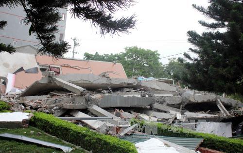 Hiện trường ngôi nhà đổ sập ở Cao Bằng