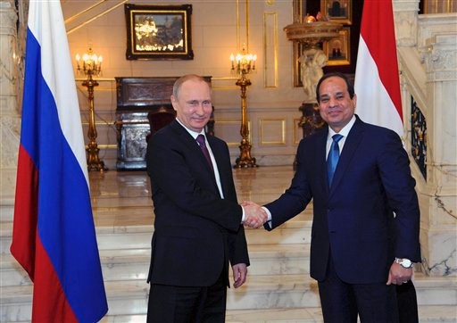 Nga và Ai Cập tiếp tục hợp tác trong việc xây dựng nhà máy điện hạt nhân