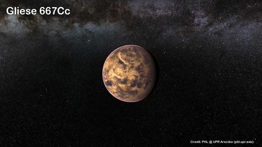 Hành tinh Gliese 667Cc cũng có thể có sự sống giống Trái Đất