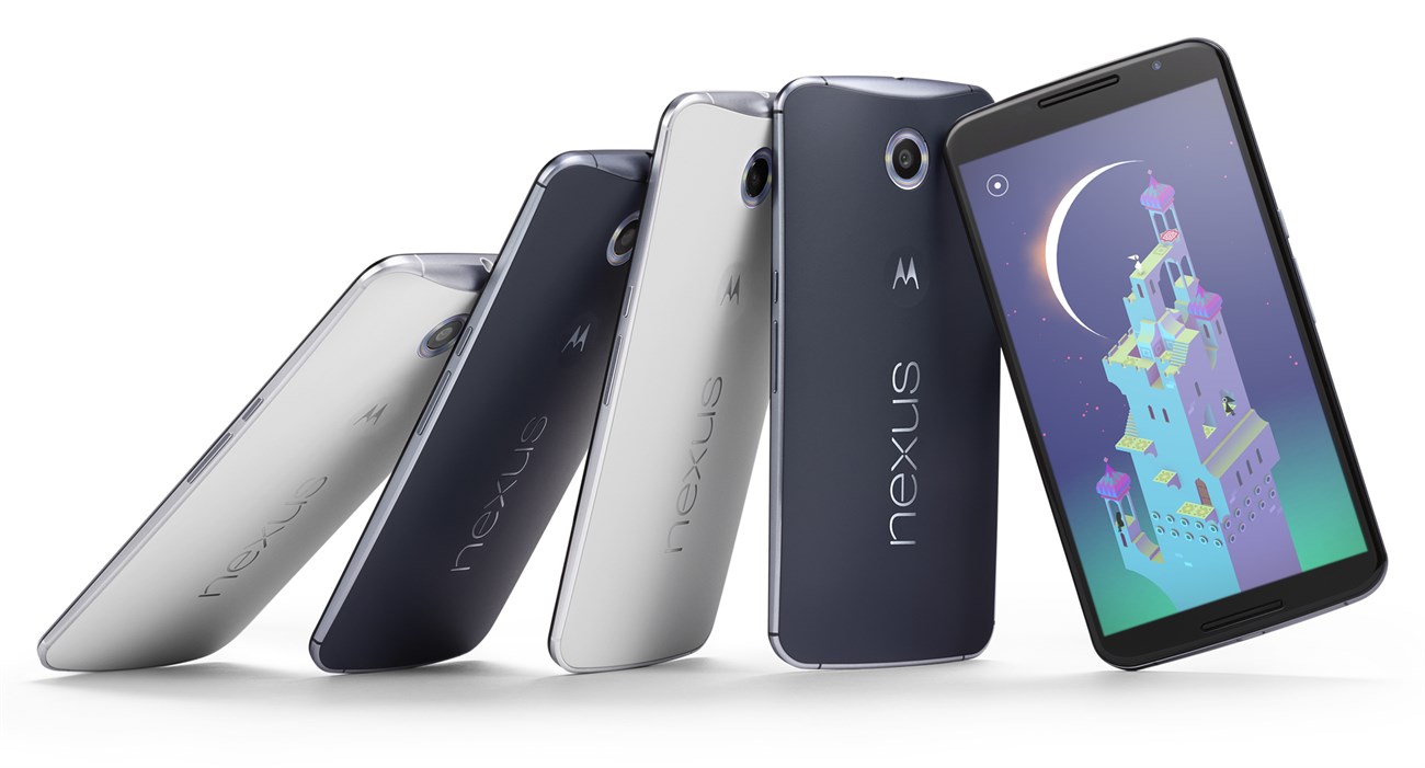 Nexus 6 là phablet hot nhất nổi trội với màn hình 5,96 inch 