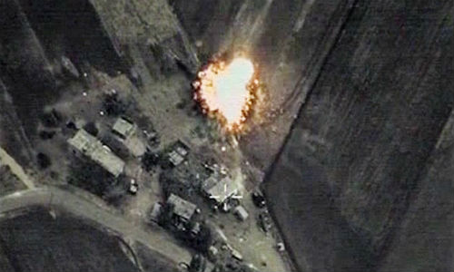 Các máy bay chiến đấu của Nga tiếp tục phá hủy nhiều mục tiêu khủng bố IS tại Syria