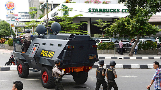 Vụ nổ bom liên hoàn ở Jakarta là hệ lụy từ việc những kẻ ủng hộ khủng bố IS đang so kè nhau để chứng minh thành tích chiến đấu