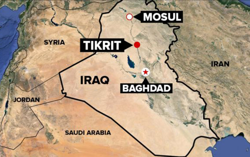 Tikrit nơi giao tranh ác liệt khiến 50 người thiệt mạng