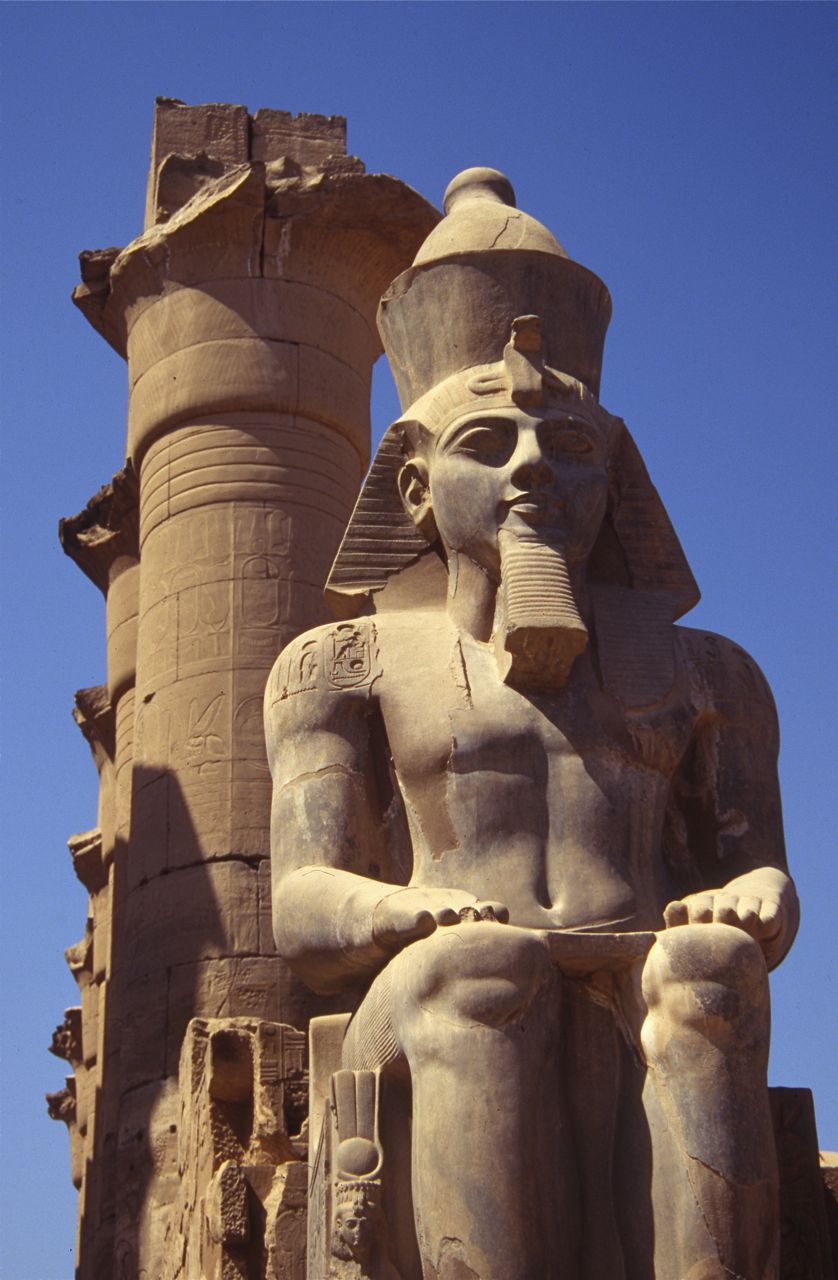  đại đế Ramsess II là một trong những pha-ra-ong vĩ đại nhất lịch sử Ai Cập