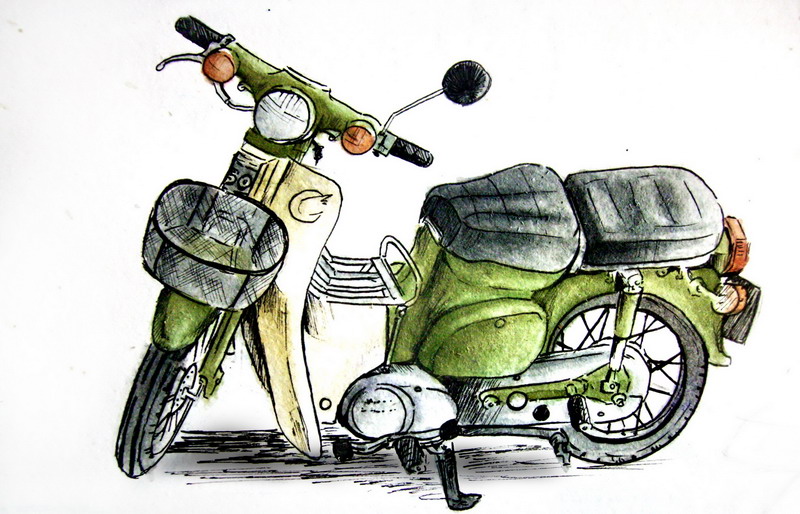 Những chiếc xe máy là biểu tượng của dân chơi Việt 3