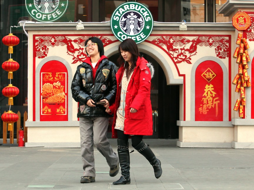 Starbucks kiếm được lợi nhuận lớn trên thị trường Trung Quốc