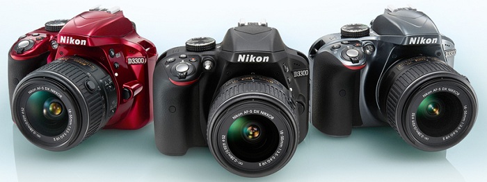 Mẫu máy ảnh giá rẻ Nikon D3300 có nhiều phiên bản màu khác nhau