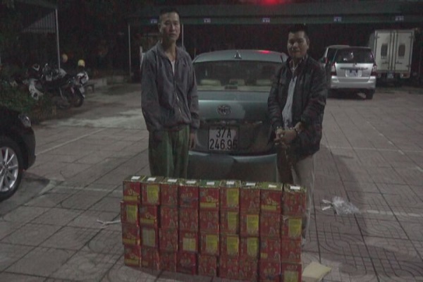 Liên tục phát hiện các vụ vận chuyển pháo nổ trái phép ở Hà Tĩnh